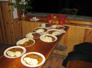 opuštěné večeře