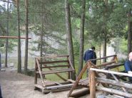 posezení před jídelnou