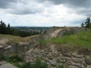 výhled z nádvoří