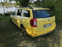 Dacia Logan yellow