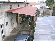 Pohled z terasy pokoje